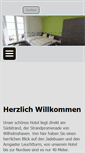Mobile Screenshot of hotel-lachs.de