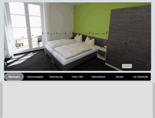 Tablet Screenshot of hotel-lachs.de